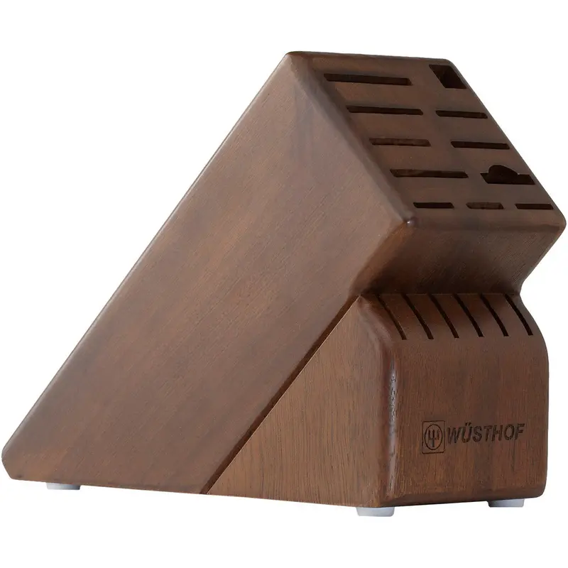 Wusthof 17-Slot Storage Block - Walnut