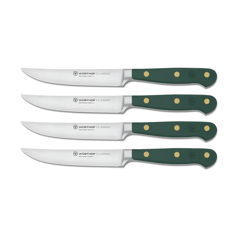 Wusthof Classic 4-Piece Steak Knife Set - Fresh Rosemary