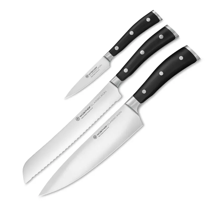 Wusthof Classic Ikon 3-Piece Starter Set