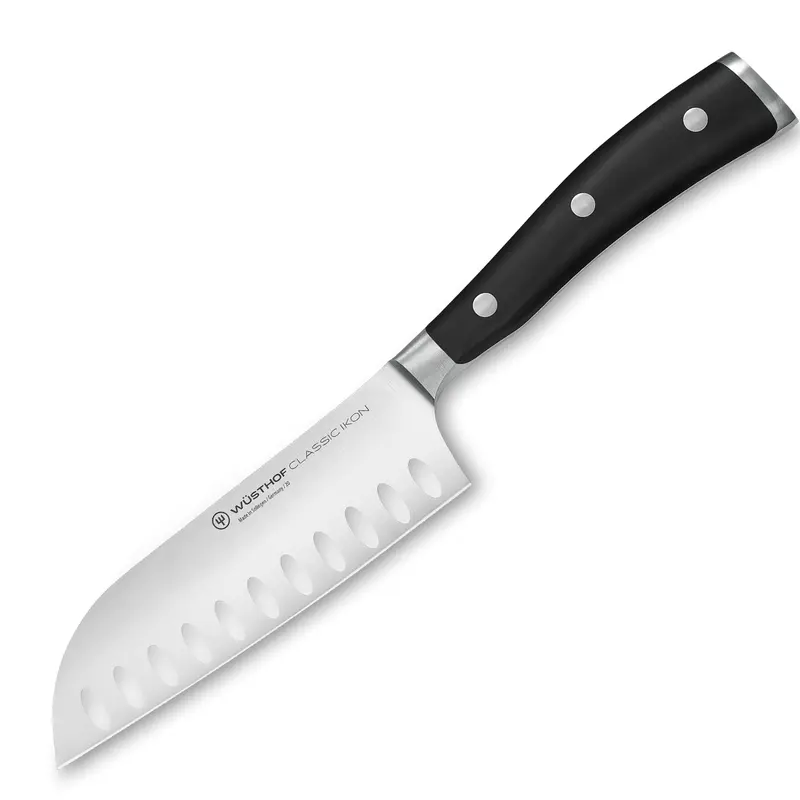 Wusthof Classic Ikon 5" Santoku, Hollow Edge