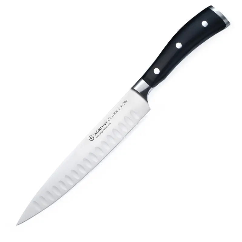 Wusthof Classic Ikon 9" Carving Knife, Hollow Edge