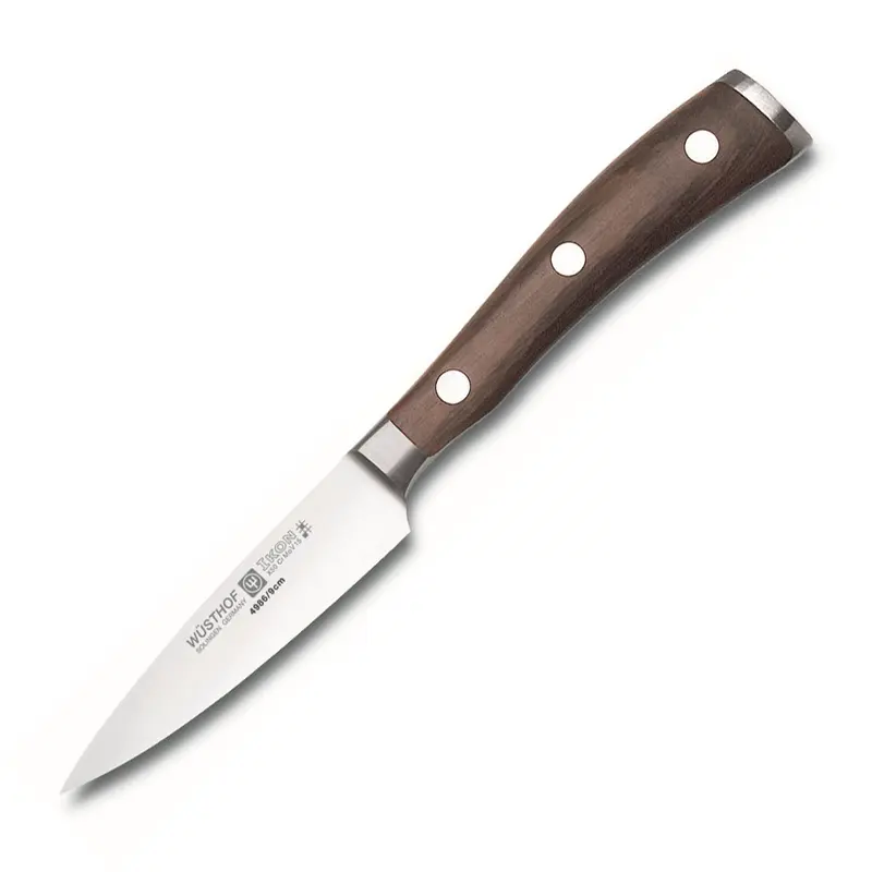 Wusthof Ikon Blackwood 3.5" Paring Knife