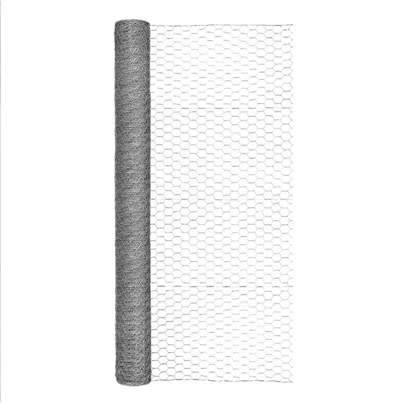 YardGard 48 in. H X 50 ft. L Galvanized Steel Poultry Netting 1 in. - Open Box