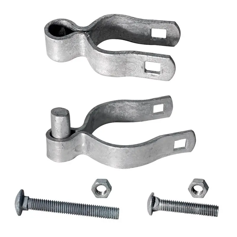 Yardlink Galvanized Steel Drive Gate Hardware Set 4 pk - Open Box