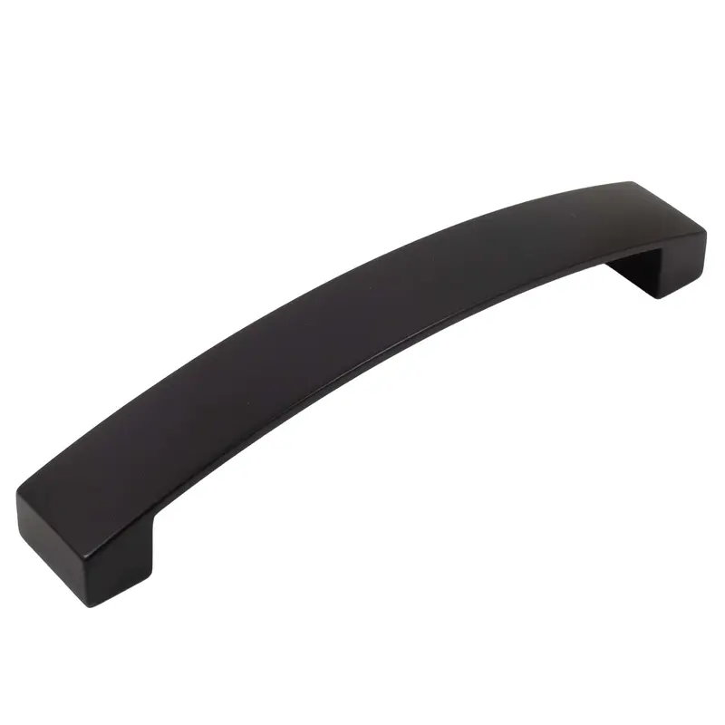 Zephyr Cabinet Pull, 128 Millimeters, Matte Black by Stone Harbor Hardware
