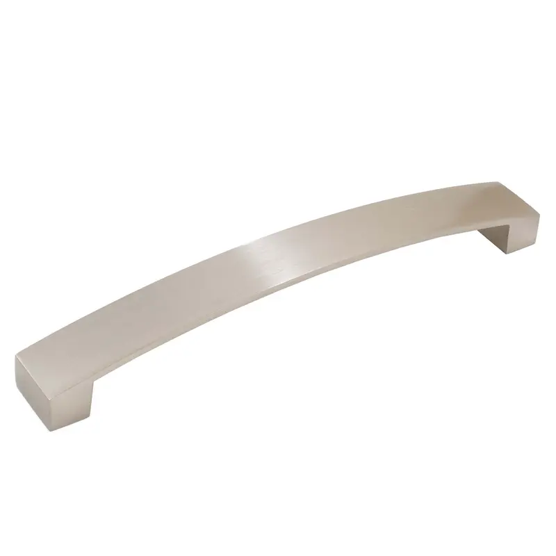 Zephyr Cabinet Pull, 160 Millimeters, Satin Nickel by Stone Harbor Hardware