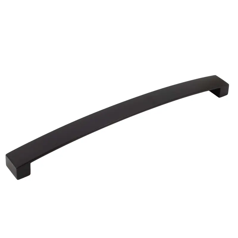 Zephyr Cabinet Pull, 224 Millimeters, Matte Black by Stone Harbor Hardware