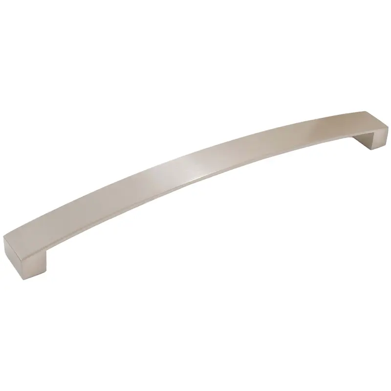 Zephyr Cabinet Pull, 224 Millimeters, Satin Nickel by Stone Harbor Hardware