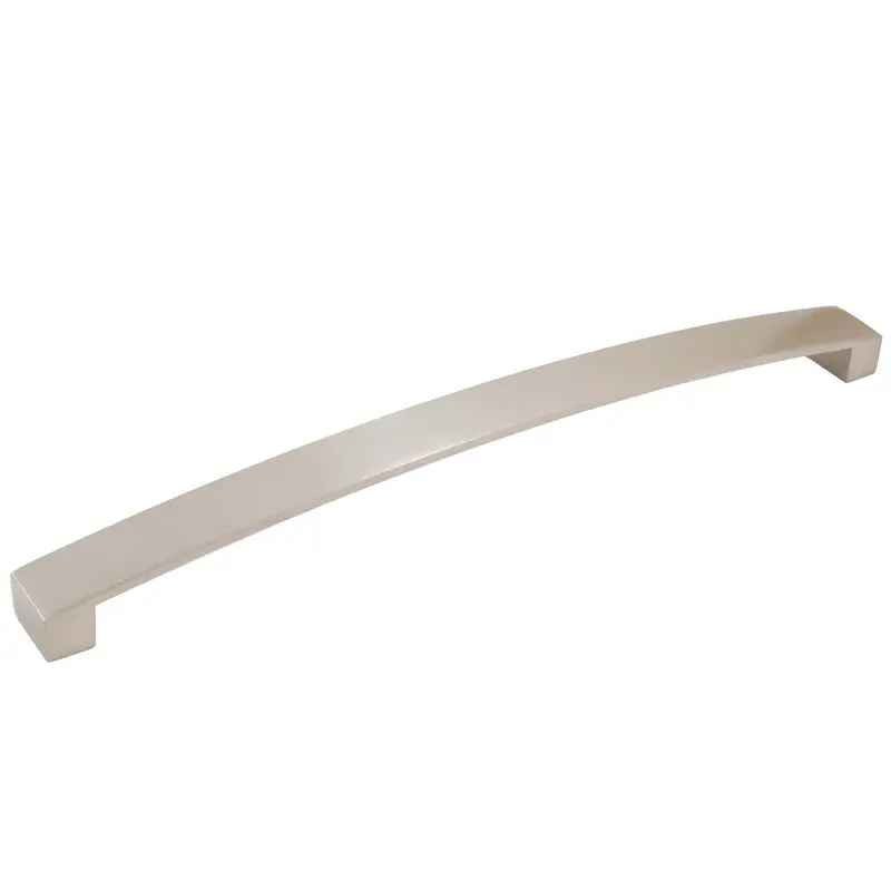 Zephyr Cabinet Pull, 256 Millimeters, Satin Nickel by Stone Harbor Hardware