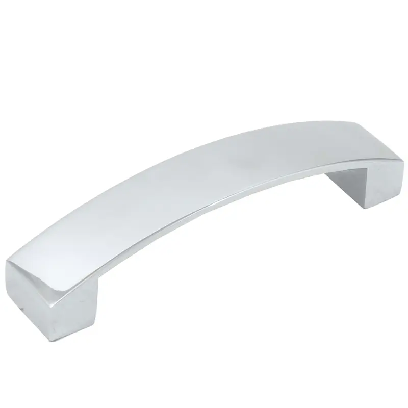 Zephyr Cabinet Pull, 96 Millimeters, Polished Chrome by Stone Harbor Hardware