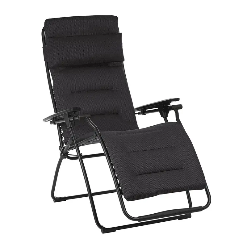 Zero Gravity Recliner - Black Frame - Acier Fabric By Homeroots
