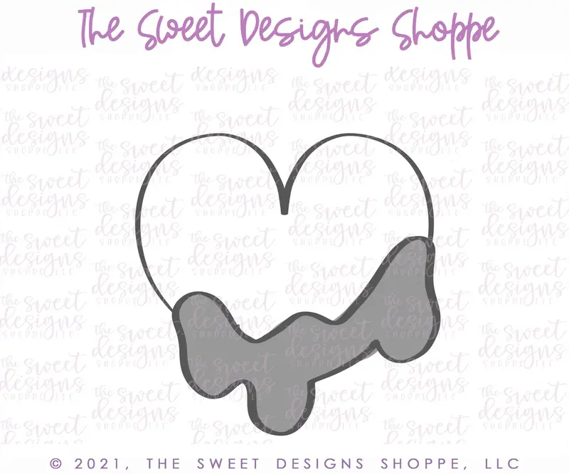 Zombie Heart - Cookie Cutter