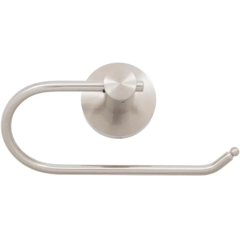 Zurich Euro Paper Holder, Satin Nickel by Stone Harbor Hardware (A) - Deal of The Week