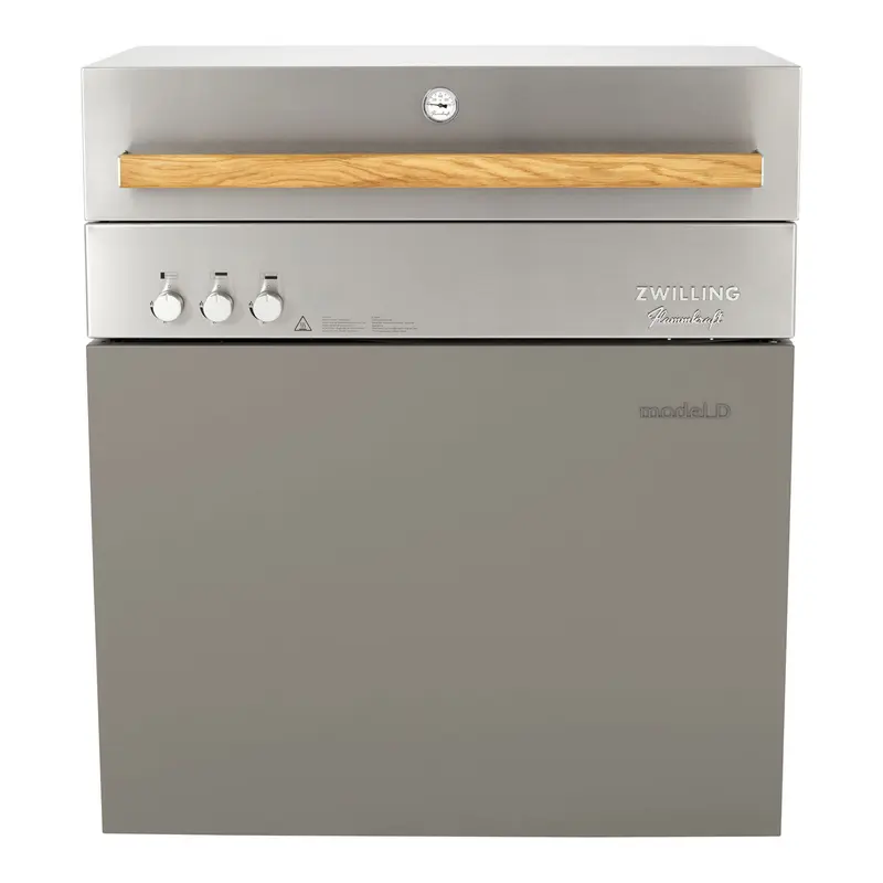 ZWILLING Flammkraft Model D Freestanding Natural Gas Grill - Taupe