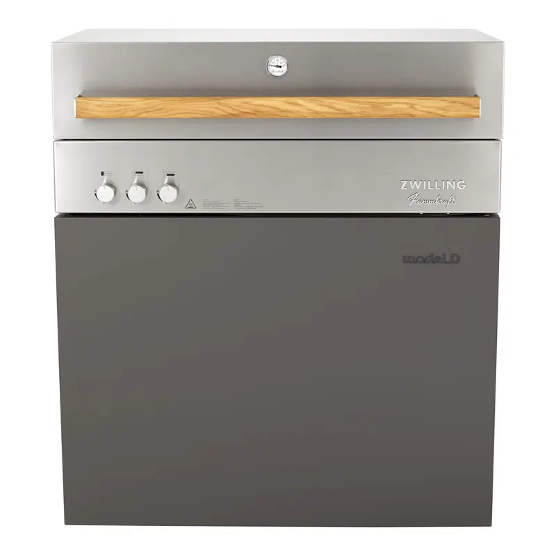 ZWILLING Flammkraft Model D Propane Gas Grill with - Taupe