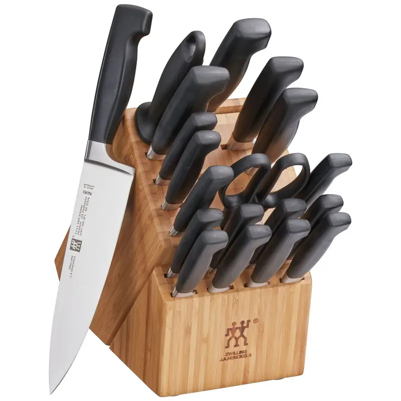 Zwilling J.A. Henckels Four Star 20-Piece Knife Block Set