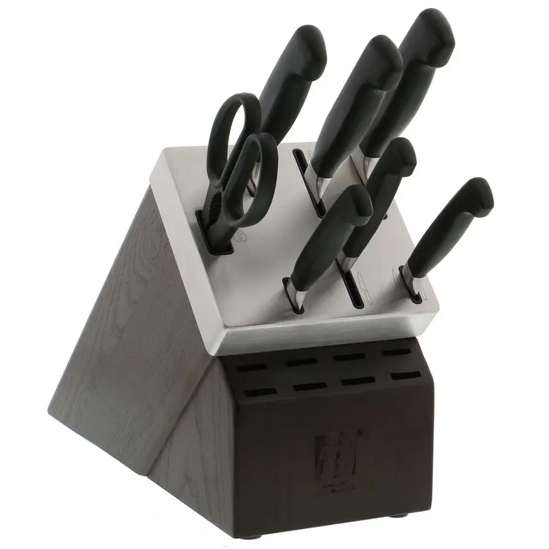 Zwilling J.A. Henckels Four Star 8-Piece Self-Sharpening Knife Block Set