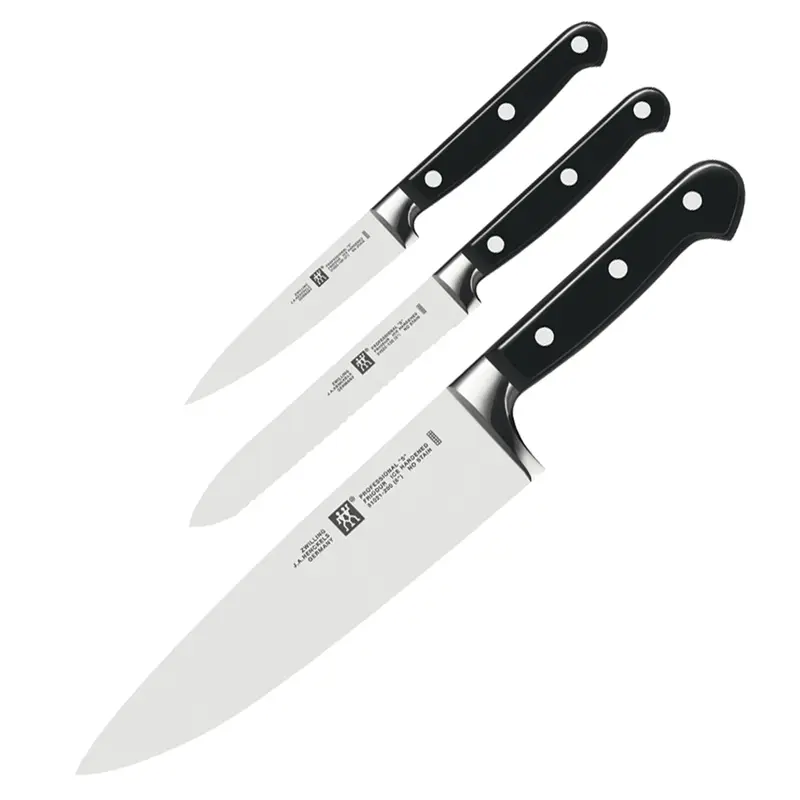 Zwilling J.A. Henckels Professional ''S'' 3-Piece Starter Knife Set