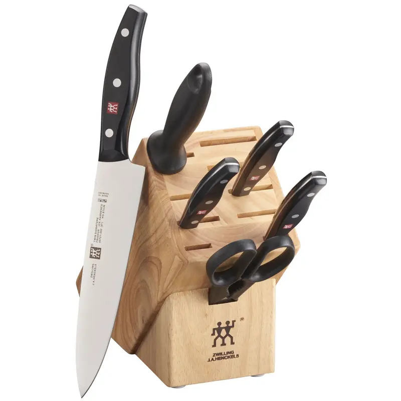 Zwilling J.A. Henckels Twin Signature 7-Piece Knife Block Set